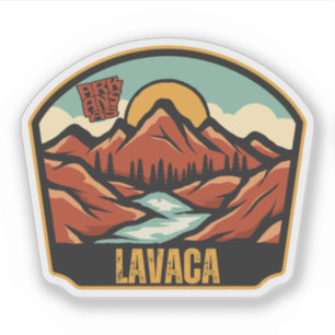 Pegatina Lavaca, Arkansas
