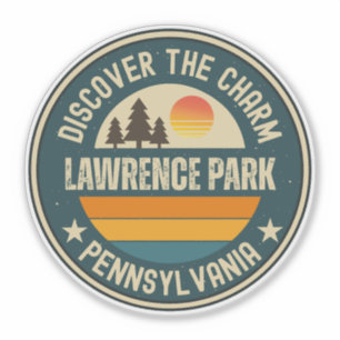 Pegatina Lawrence Park, Pensilvania