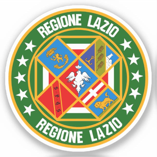 Pegatina Lazio (Anverso)