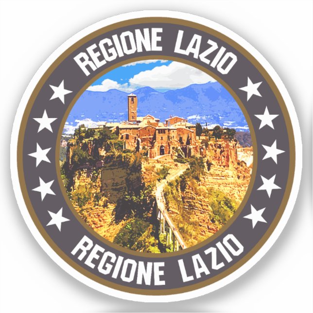 Pegatina Lazio (Anverso)