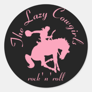 Pegatina Lazy Cowgirls