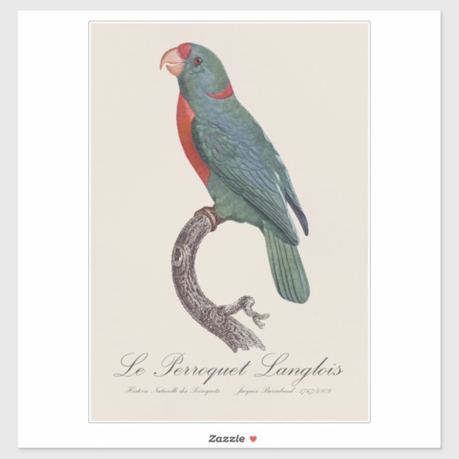 Pegatina Le Perroquet Langlois (Hoja)