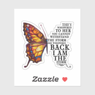 Pegatina Le Susurraron Que No Podías Soportar.