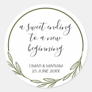 Pegatina Leafy Islamic Nikkah