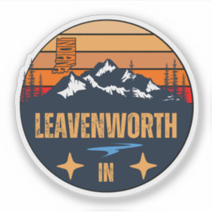 Pegatina Leavenworth, Indiana