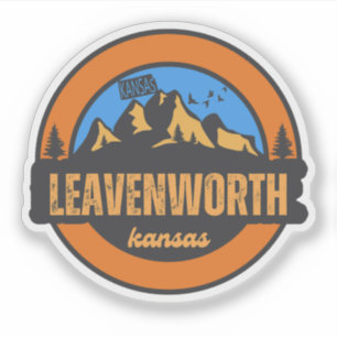 Pegatina Leavenworth, Kansas