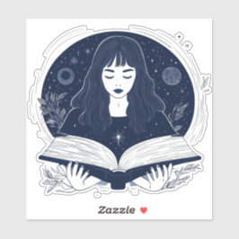 PEGATINA LECTURA DEL LIBRO DE DIBUJO