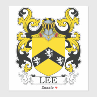 Pegatina Lee Family Crest