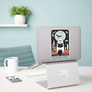 Pegatina Leer más libros Tarot