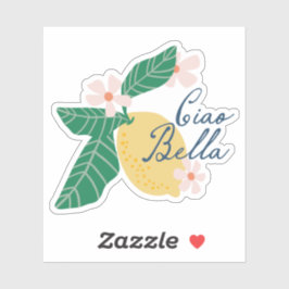 Pegatina Lemon Ciao Bella