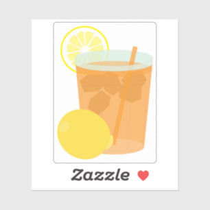 Pegatina Lemon Iced Tea