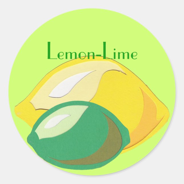 Pegatina Lemon-Lime (Anverso)