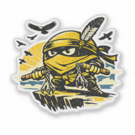 Pegatina Lemon Shinobi — Guardián de los Cielos