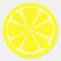Pegatina Lemon Slice