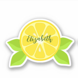 Pegatina Lemon Slice