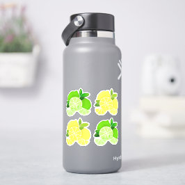 Pegatina Lemones lima| lonas de limón cítricos soleados