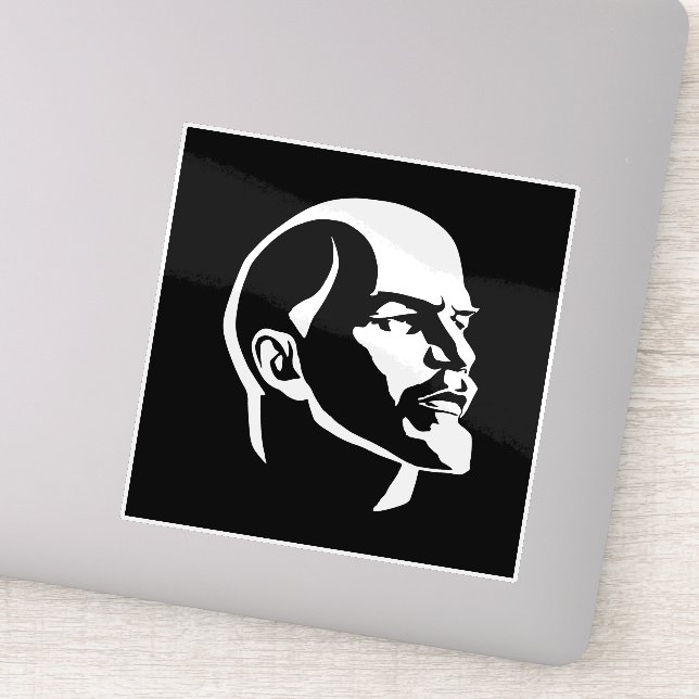 Pegatina Lenin, URSS, CCCP, Unión Soviética, Comunismo (Detalle)