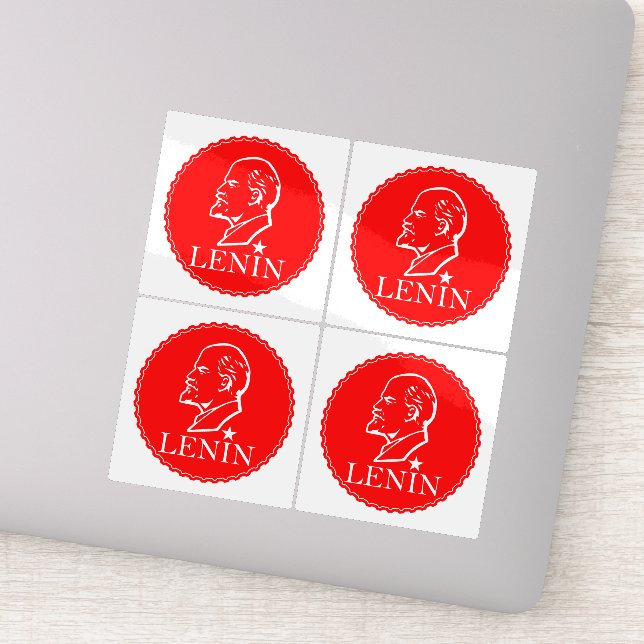 Pegatina Lenin, URSS, CCCP, Unión Soviética, Comunismo (Detalle)