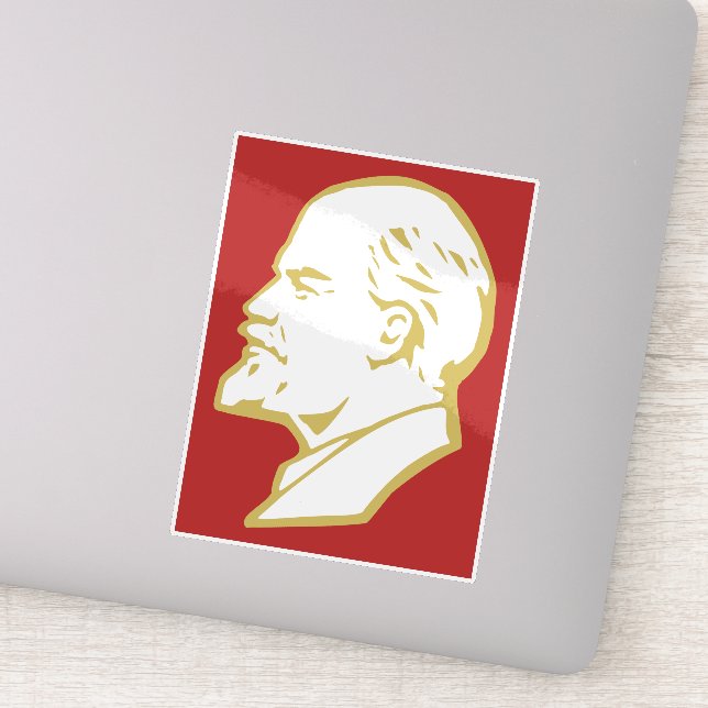 Pegatina Lenin, URSS, CCCP, Unión Soviética, Comunismo (Detalle)