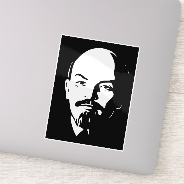 Pegatina Lenin, URSS, CCCP, Unión Soviética, Comunismo (Detalle)