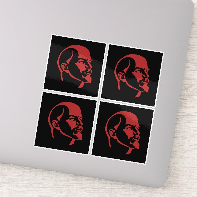 Pegatina Lenin, URSS, CCCP, Unión Soviética, Comunismo (Detalle)