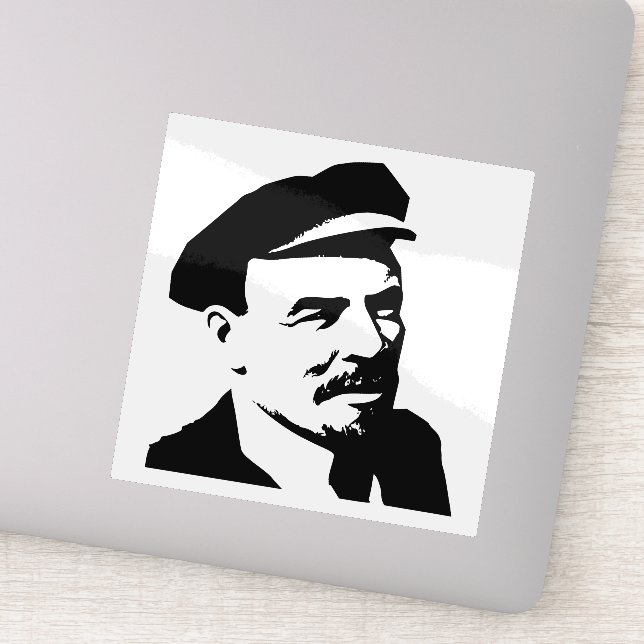 Pegatina Lenin, URSS, CCCP, Unión Soviética, Comunismo (Detalle)