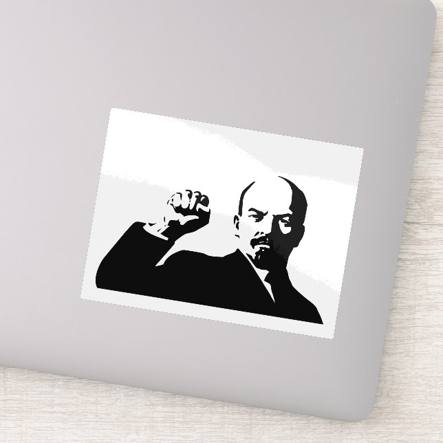 Pegatina Lenin, URSS, CCCP, Unión Soviética, Comunismo (Detalle)