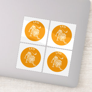 Pegatina Leo, Signo Zodiacal, Horóscopo, Astrología
