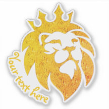 León con corona - Estilo de oro 1