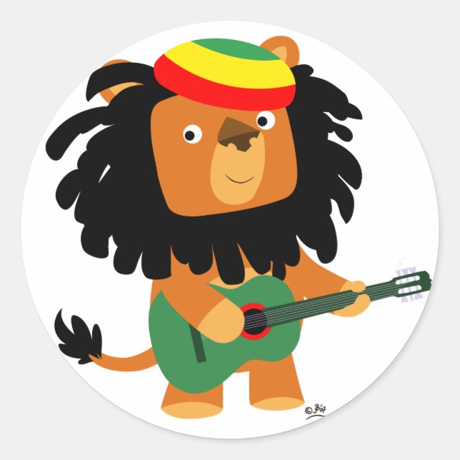 Pegatina León de Sión (Anverso)