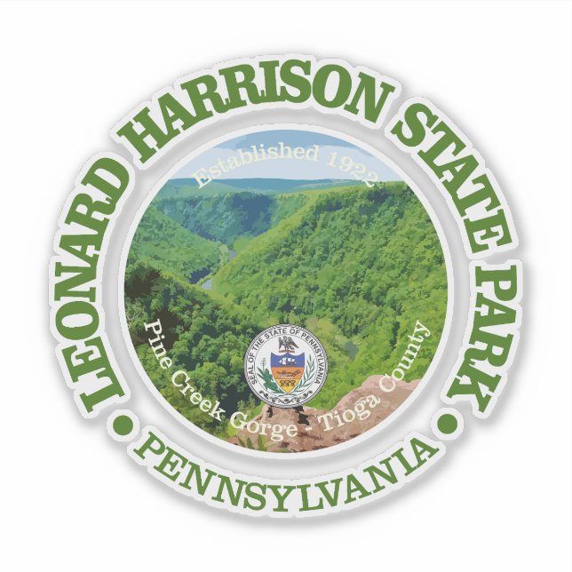 Pegatina Leonard Harrison SP (Anverso)