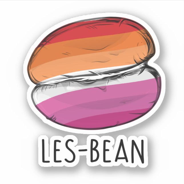 Pegatina Lesbiana (Anverso)
