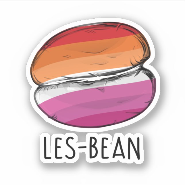 Pegatina Lesbiana (Anverso)