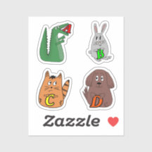 Letra A Alligator Baby Bodysuit. Alpe animal