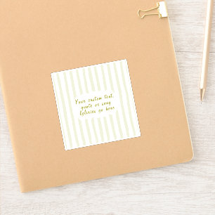 Pegatina Letras de canciones personalizadas, poema o cita f