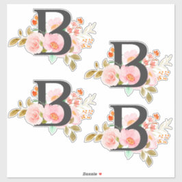 Pegatina Letter B