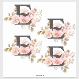 Pegatina Letter E Sticker