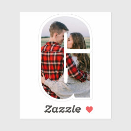 Pegatina Letter G Alphabet & Photo Custom-Cut Vinyl Sticker