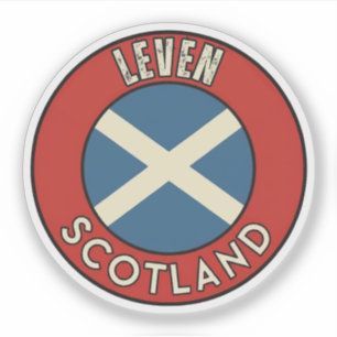 Pegatina Leven, Escocia