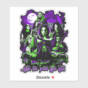 Pegatina Leyendas del Metal Sticker Die-Cut - ¡Los Muertos