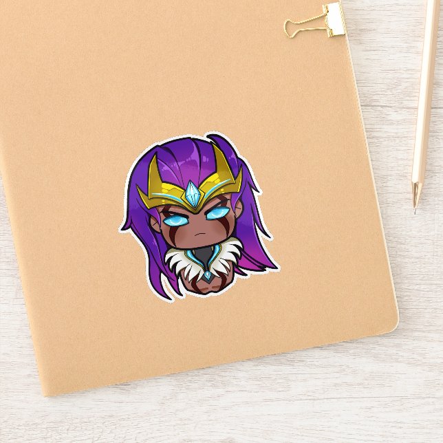 Pegatina Leyendas Móviles Bang Bang Badang Zodiac Cita Piel (Cuaderno)