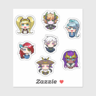 Pegatina Leyendas móviles Bang Bang Heroes Skyset