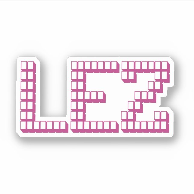 PEGATINA LEZ (Anverso)