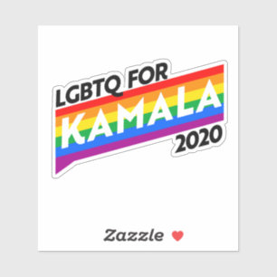 Pegatina LGBTQ para KAMALA 2020