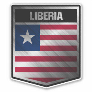 Pegatina Liberia
