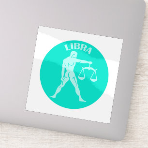 Pegatina Libra, Signo del Zodiaco, Horóscopo, Astrología