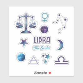Pegatina Libra Zodiac Sticker Collection