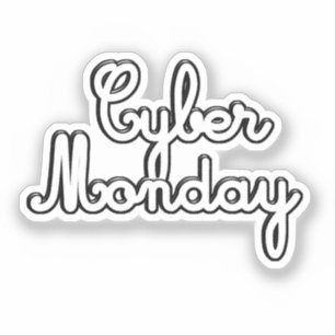 Pegatina Libro de Recortes CYBER MONDAY