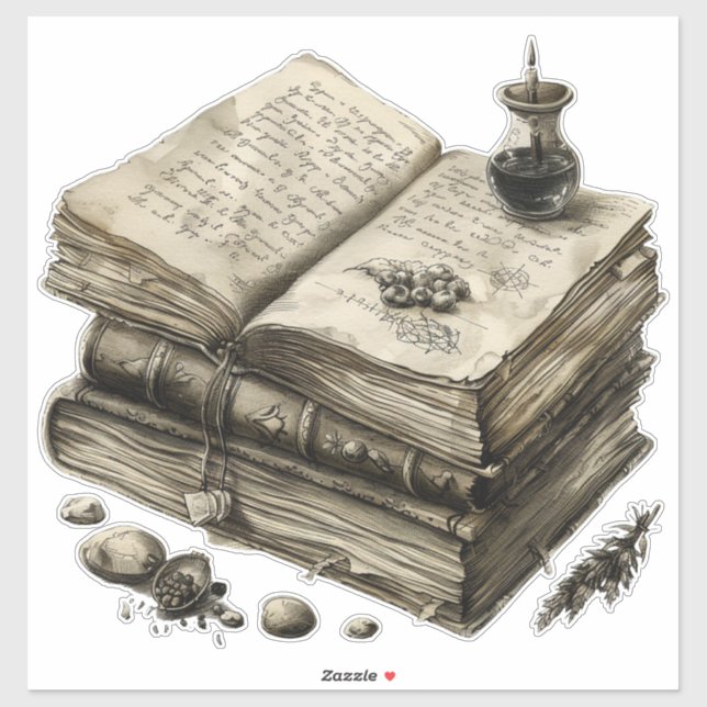 PEGATINA LIBROS DE DESARROLLO (Hoja)
