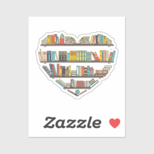 Pegatina Libros de Guay que leen libros para mujeres L